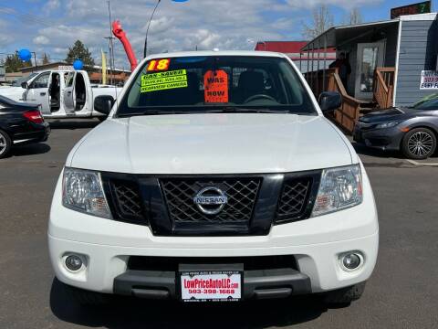 2018 Nissan Frontier for sale at Low Price Auto and Truck Sales, LLC in Salem OR