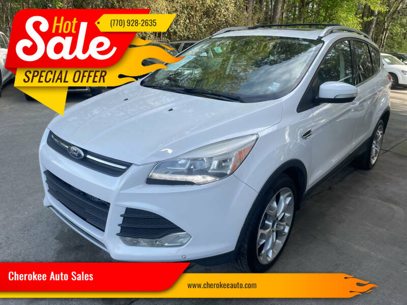 2016 Ford Escape for sale at Cherokee Auto Sales in Acworth GA