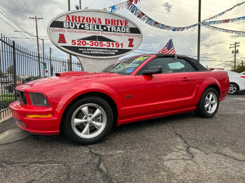 2007 Ford Mustang for sale at Arizona Drive LLC in Tucson AZ