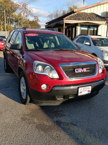 2012 GMC Acadia SLE