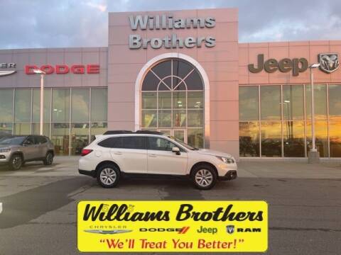 2017 Subaru Outback for sale at Williams Brothers - Pre-Owned Monroe in Monroe MI