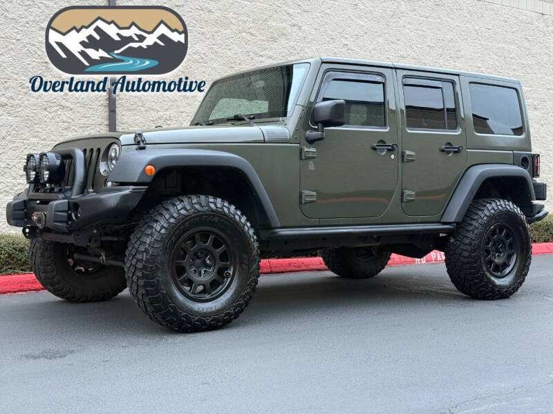 2015 Jeep Wrangler Unlimited for sale at Overland Automotive in Hillsboro OR