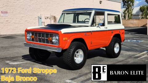1973 Ford Bronco for sale at Baron Elite in Upland CA