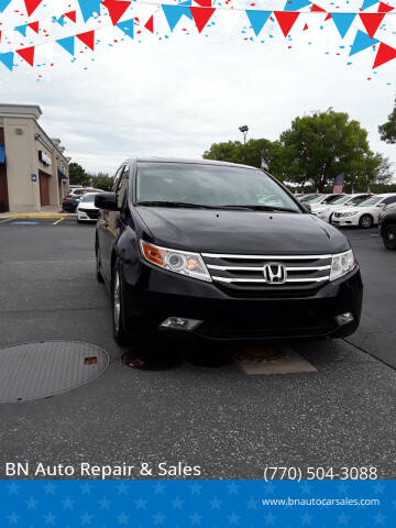 2012 Honda Odyssey for sale at BN Auto Repair & Sales in Mcdonough GA