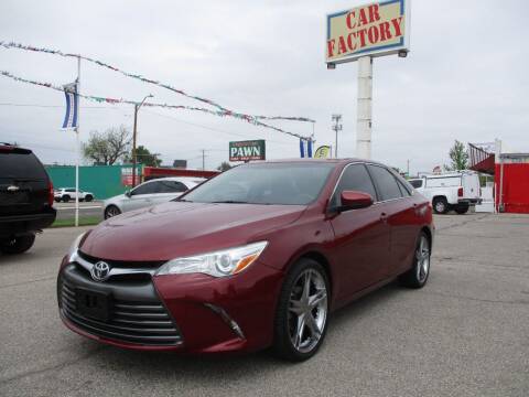 2017 Toyota Camry for sale at CAR FACTORY S in Oklahoma City OK