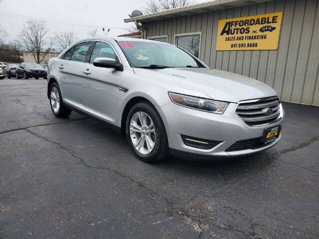 Silver 2018 Ford Taurus SEL SEL 4dr Sedan 2