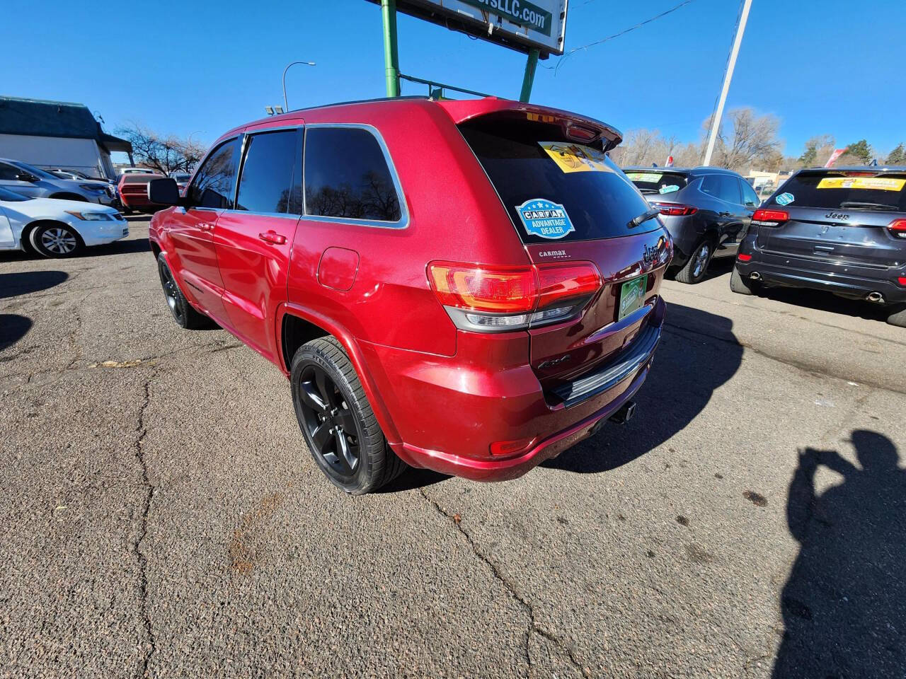 2015 Jeep Grand Cherokee for sale at GO GREEN MOTORS in Lakewood, CO