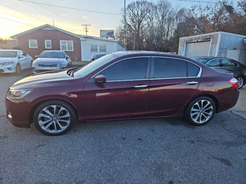 2015 Honda Accord for sale at One Stop Auto Group in Anderson SC