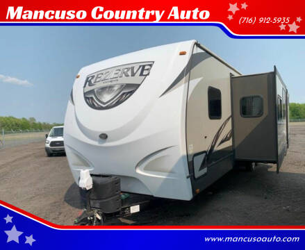2015 Crossroads REZERVE 31SB BUNKHOUSE SLIDE for sale at Mancuso Country Auto in Batavia NY
