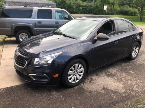 2016 Chevrolet Cruze Limited for sale at CENTRAL AUTO SALES LLC in Norwich NY