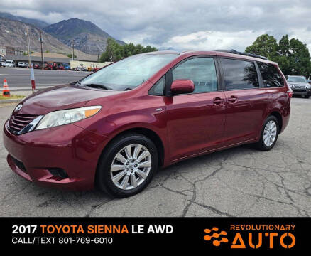 2017 Toyota Sienna LE 7-Passenger