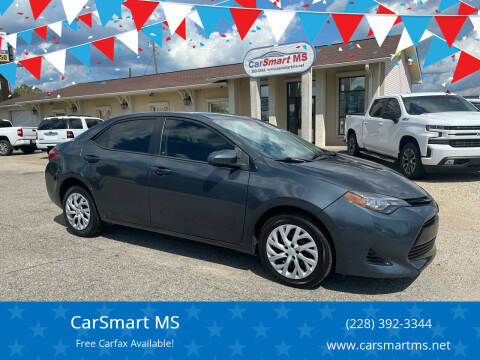 2017 Toyota Corolla for sale at CarSmart MS in Diberville MS