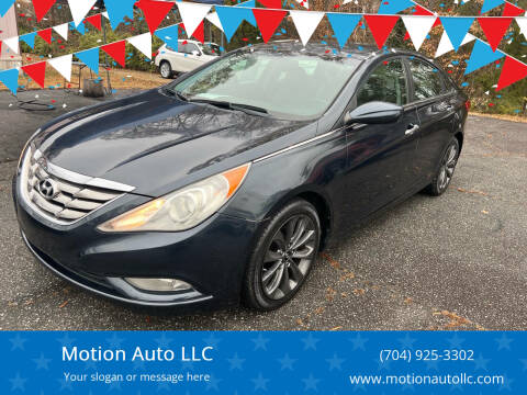 2012 Hyundai Sonata for sale at Motion Auto LLC in Kannapolis NC