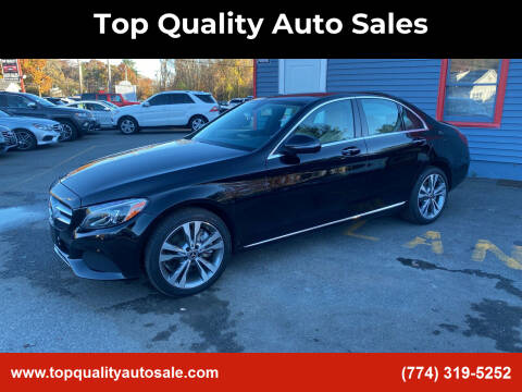 2018 Mercedes-Benz C-Class for sale at Top Quality Auto Sales in Westport MA