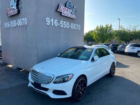 2015 Mercedes-Benz C-Class for sale at LIONS AUTO SALES in Sacramento CA