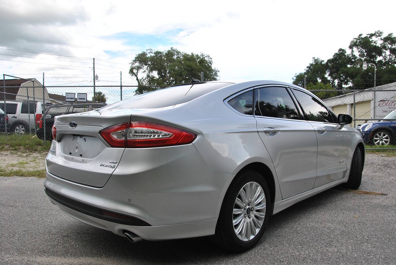 2014 Ford Fusion Hybrid for sale at Elite Auto Specialties LLC in Deland, FL