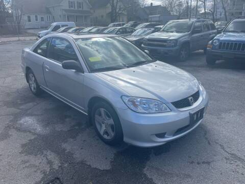 2005 Honda Civic for sale at Emory Street Auto Sales and Service in Attleboro MA