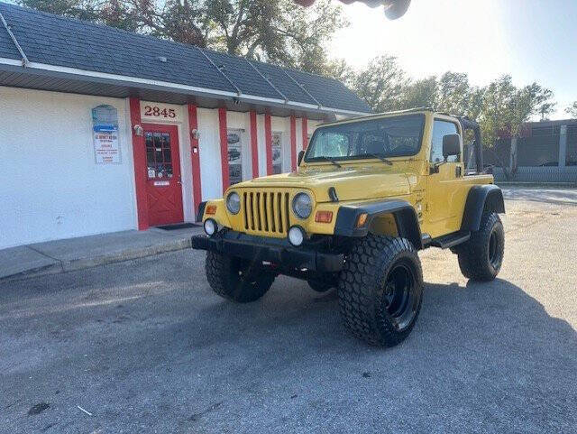 2000 Jeep Wrangler for sale at GZ Infinity Motors in Largo FL