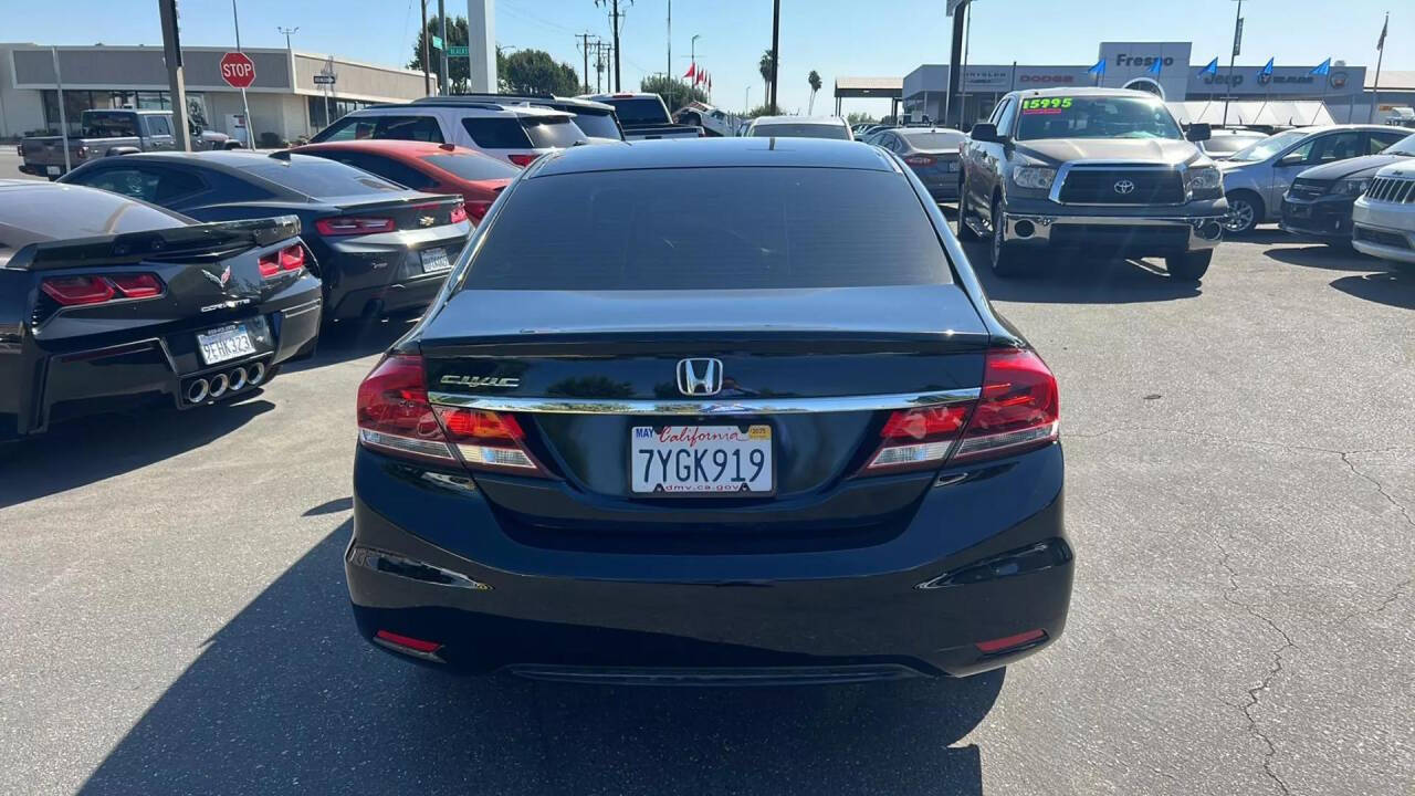 2013 Honda Civic for sale at Auto Plaza in Fresno, CA