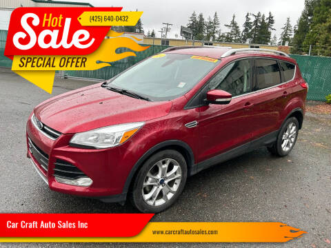 2014 Ford Escape for sale at Car Craft Auto Sales Inc in Lynnwood WA