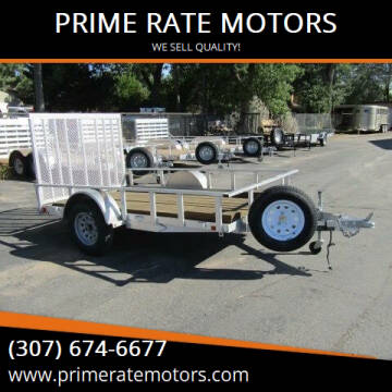 2021 Carry-on Trailer 6FT X 10FT UTILITY TRAILER for sale at PRIME RATE MOTORS in Sheridan WY