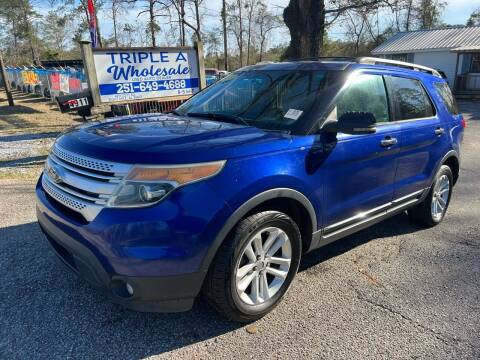 2013 Ford Explorer for sale at Triple A Wholesale llc in Eight Mile AL