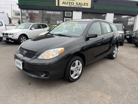2006 Toyota Matrix for sale at Wakefield Auto Sales of Main Street Inc. in Wakefield MA