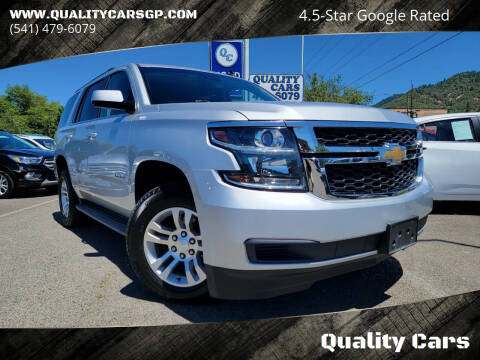 2015 Chevrolet Tahoe for sale at Quality Cars in Grants Pass OR