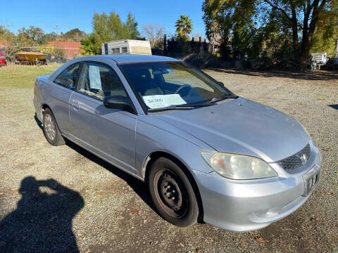 2005 Honda Civic for sale at Quintero's Auto Sales in Vacaville CA