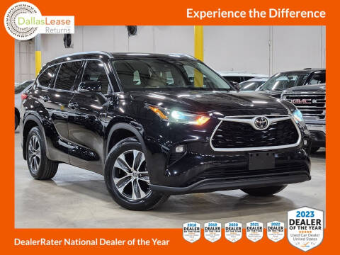 2021 Toyota Highlander for sale at Dallas Auto Finance in Dallas TX