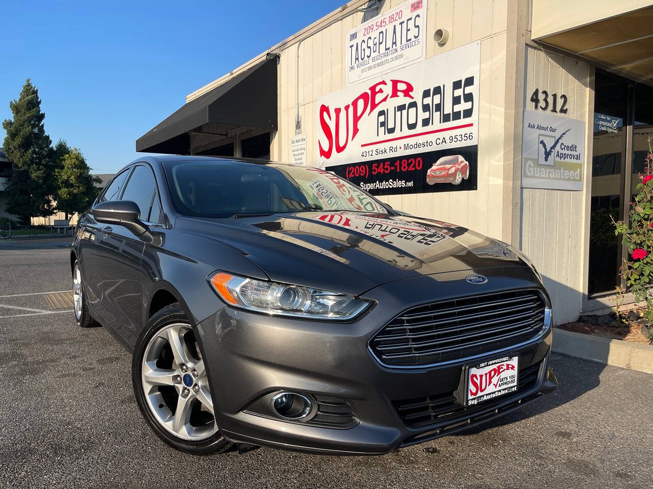 2016 Ford Fusion for sale at Super Auto Sales Modesto in Modesto, CA