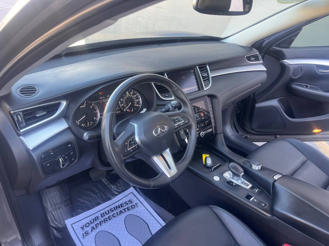 2020 INFINITI QX50 for sale at M & J UNITED AUTO SALES in LAUDERDALE LAKES, FL