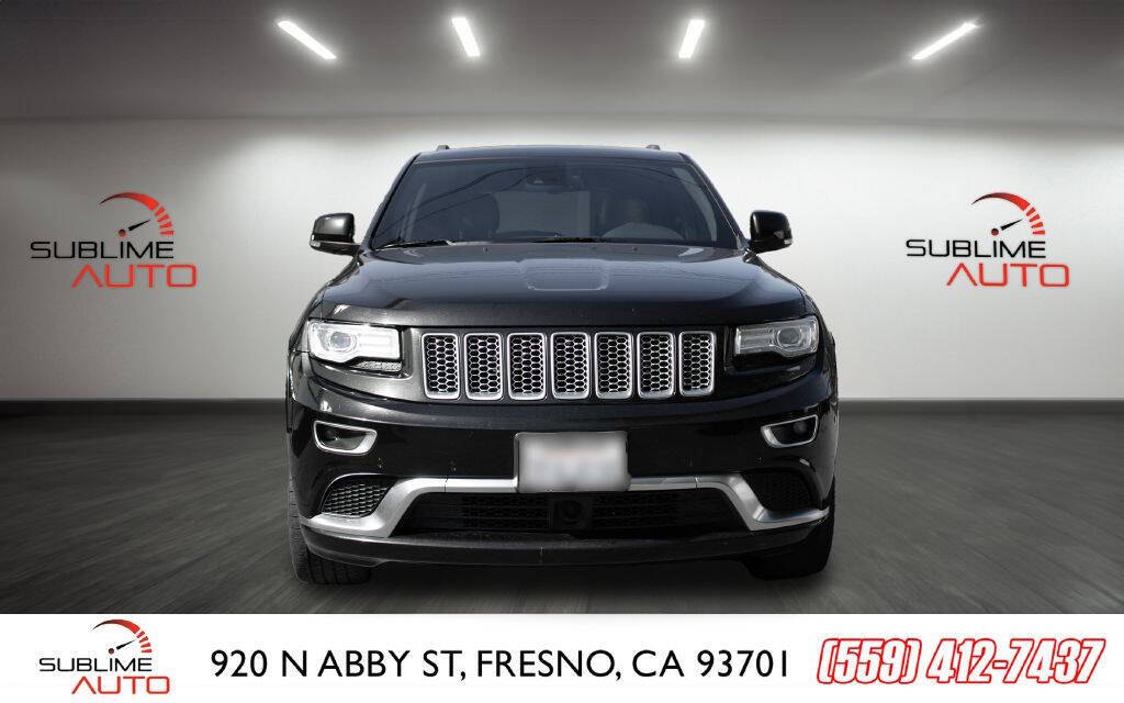 2015 Jeep Grand Cherokee for sale at SUBLIME AUTO in Fresno, CA