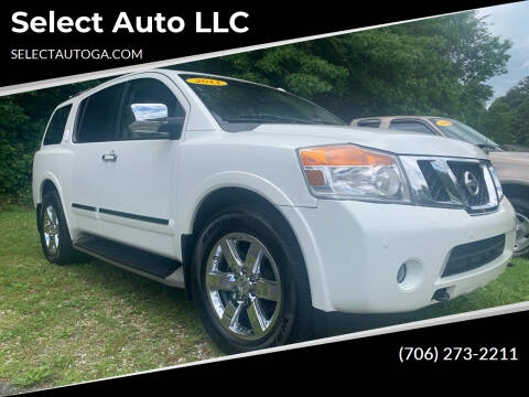 2011 Nissan Armada for sale at Select Auto LLC in Ellijay GA
