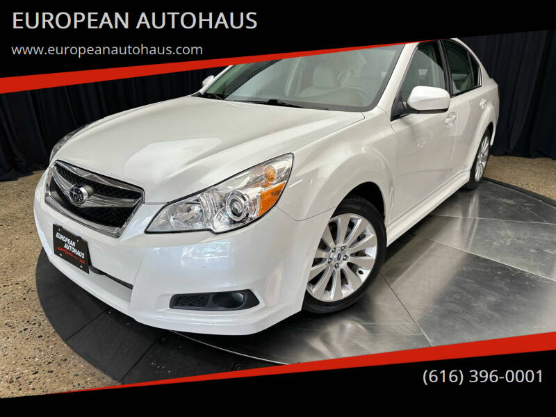 2012 Subaru Legacy for sale at EUROPEAN AUTOHAUS in Holland MI