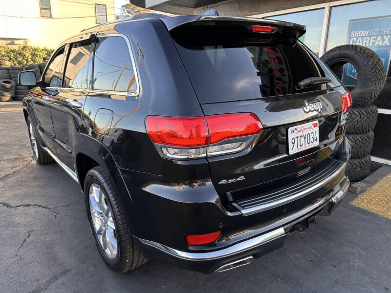 2016 Jeep Grand Cherokee Summit