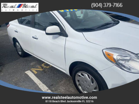 2013 Nissan Versa for sale at Real Steel Automotive in Jacksonville FL