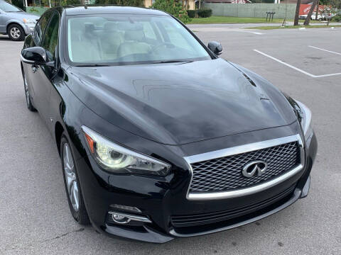 2016 Infiniti Q50 for sale at Consumer Auto Credit in Tampa FL