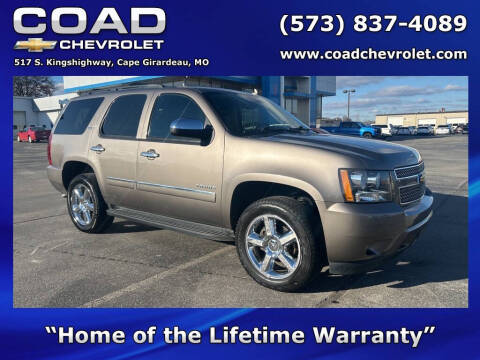 2012 Chevrolet Tahoe for sale at Coad Chevrolet Isuzu in Cape Girardeau MO