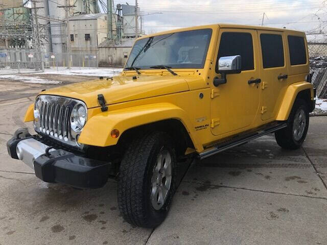 2015 Jeep Wrangler Unlimited for sale at Adrenaline Motorsports Inc. in Saginaw MI