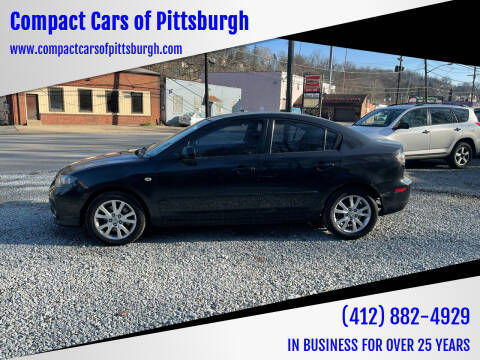2007 Mazda MAZDA3 for sale at Compact Cars of Pittsburgh in Pittsburgh PA