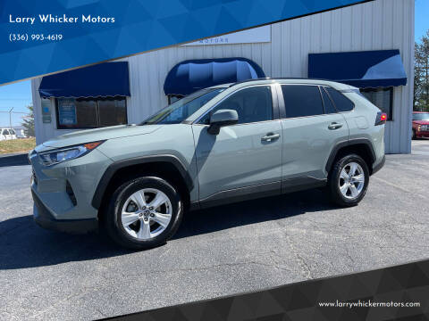2021 Toyota RAV4 for sale at Larry Whicker Motors in Kernersville NC