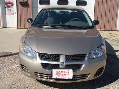 2004 Dodge Stratus for sale at DeMers Auto Sales in Winner SD