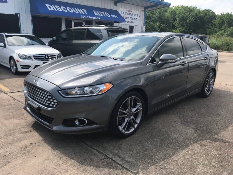 2013 Ford Fusion for sale at Discount Auto Company in Houston TX