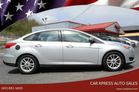 2015 Ford Focus for sale at Car Xpress Auto Sales in Pittsburgh PA