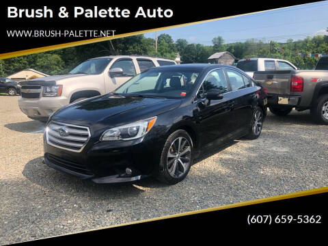 2015 Subaru Legacy for sale at Brush & Palette Auto in Candor NY