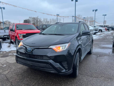 2018 Toyota RAV4 Hybrid for sale at R&R Car Company in Mount Clemens MI