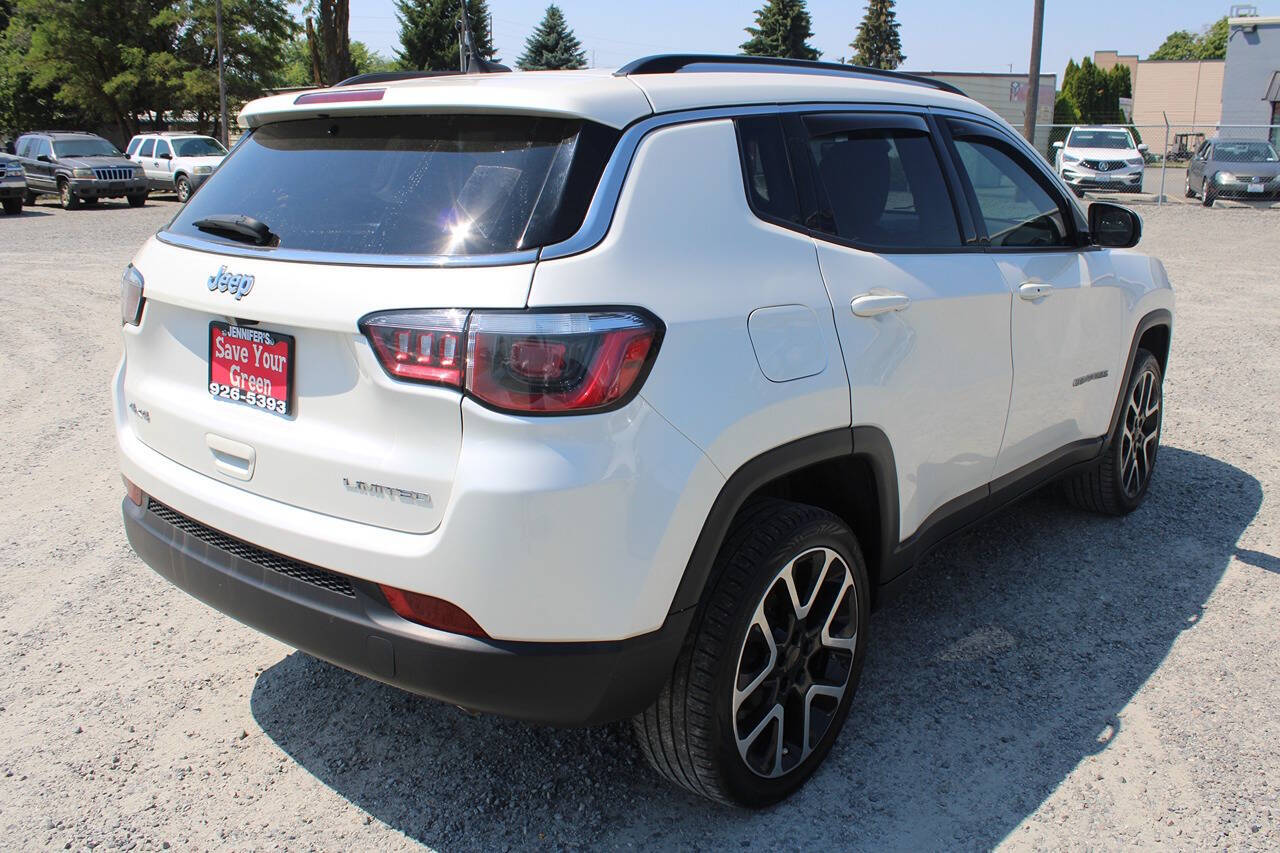 2017 Jeep Compass for sale at Jennifer's Auto Sales & Service in Spokane Valley, WA