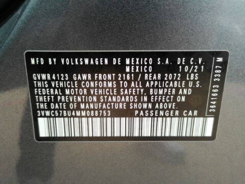 2021 Volkswagen Jetta