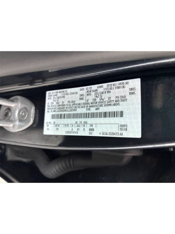 2022 Lincoln Corsair Reserve